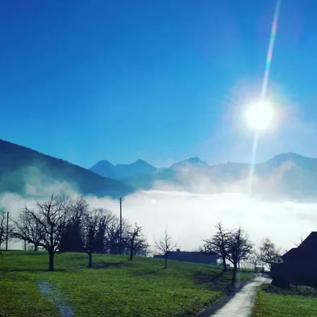 Сasa de vacaciones Lake Thun Alps Scenic Views And Concierge By Swisshut Sigriswil