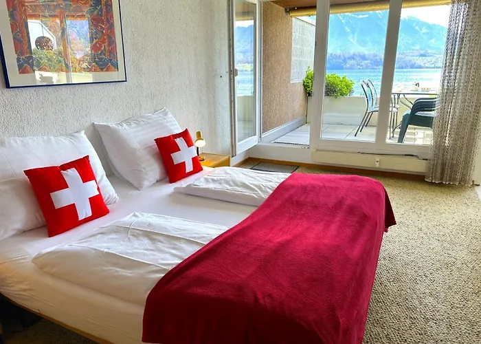Thun Alps Scenic Views And Concierge By Swisshut Hébergement de vacances *