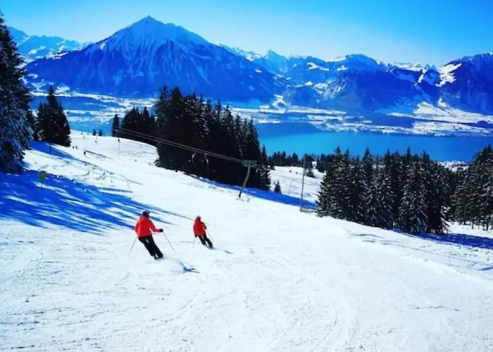 Hébergement de vacances Thun Alps Scenic Views And Concierge By Swisshut Sigriswil