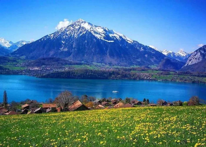 Thun Alps Scenic Views And Concierge By Swisshut Hébergement de vacances *