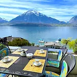 度假居 Thun Alps Scenic Views And Concierge By Swisshut *