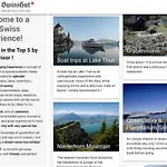 Thun Alps Scenic Views And Concierge By Swisshut Feriehus *